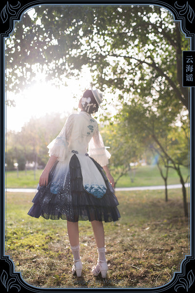 Youruipai~Qi Lolita Long Sleeve Lolita OP Dress   