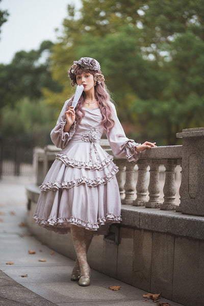Fantastic Wind ~ Thorn Rose Elegant and Romantic Lolita OP   