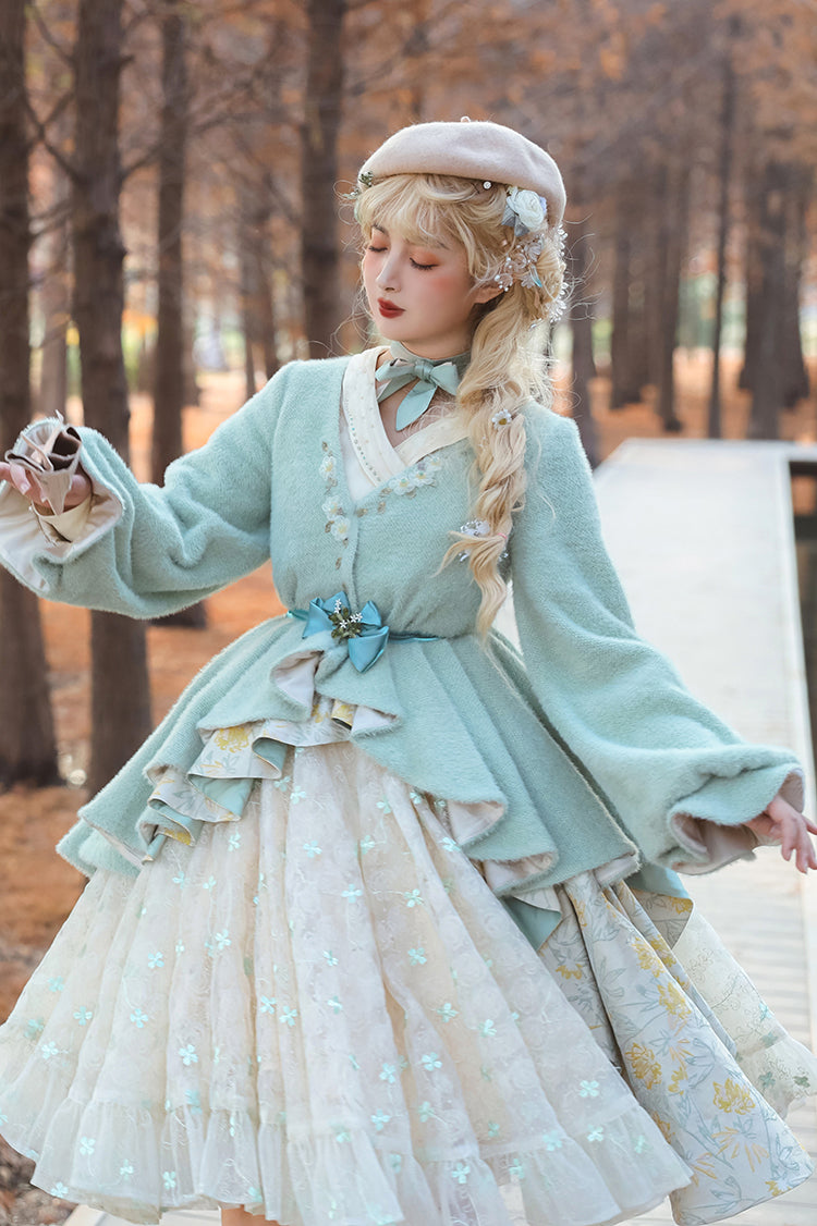 Fantastic Wind ~ Resurrection~Elegant Embroidery Lolita JSK Set