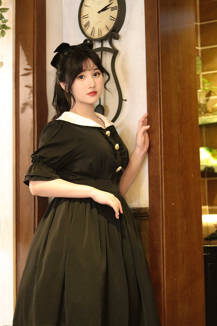 (Buyforme) Sweet Wood~ CLA French Vintage Lolita OP Dress 3806:20659