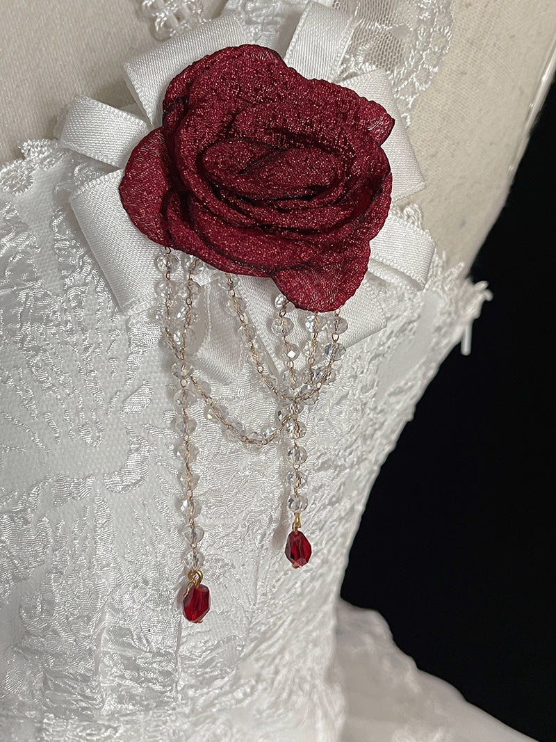 Alice Girl~Blood Rose~Gothic Lolita Rose Brooch 1784:45995