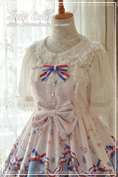 Dear Celine~Summer Aquarium Lolita JSK Dress   
