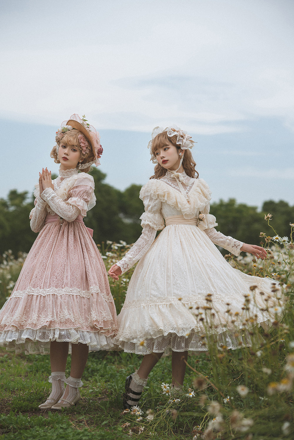 Miss Point - Woody Rose - Pure Color Lolita OP