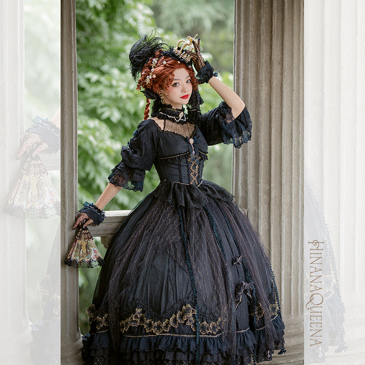Hinana Queena~Fairy Tour~Carnival Gorgeous Lolita OP Dress   