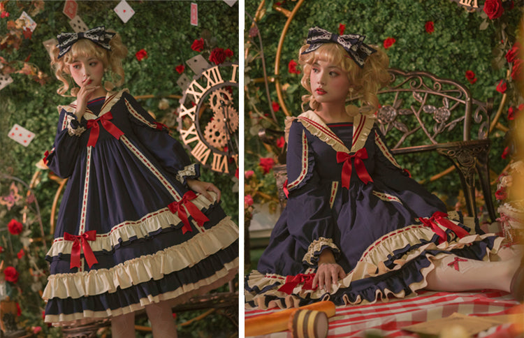 Eieyomi~Miss Betty~Vintage Princess Cotton Lolita OP Dress   