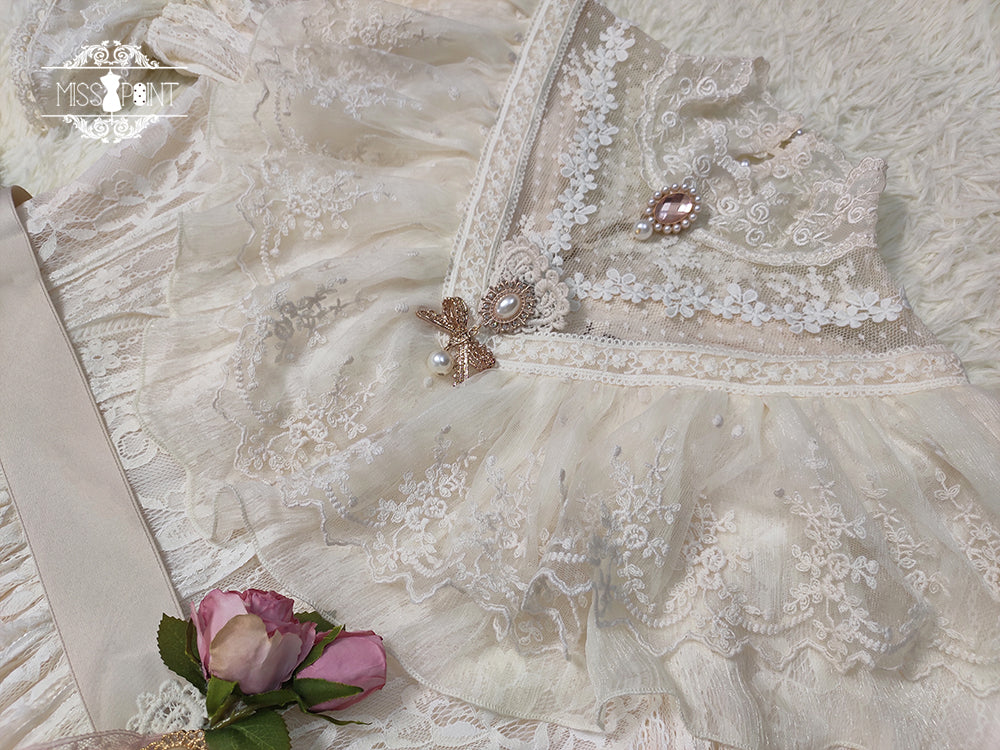 Miss Point - Woody Rose - Pure Color Lolita OP