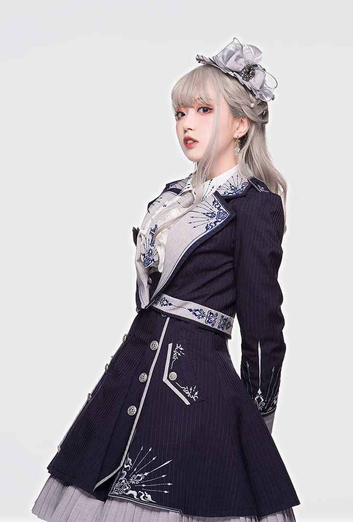 Youpairui~Sheffield~British Style Lolita JSK Set   