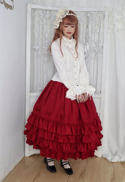 Little Dipper~Chinese Bellflower DIY Match Elegant Lolita Skirt   