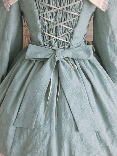 Alice Girl-Elegant Long Sleeve Lolita OP Dress   
