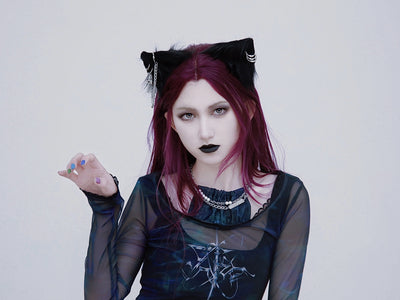 Strange Sugar~Gothic Lolita Handmade Headdress   