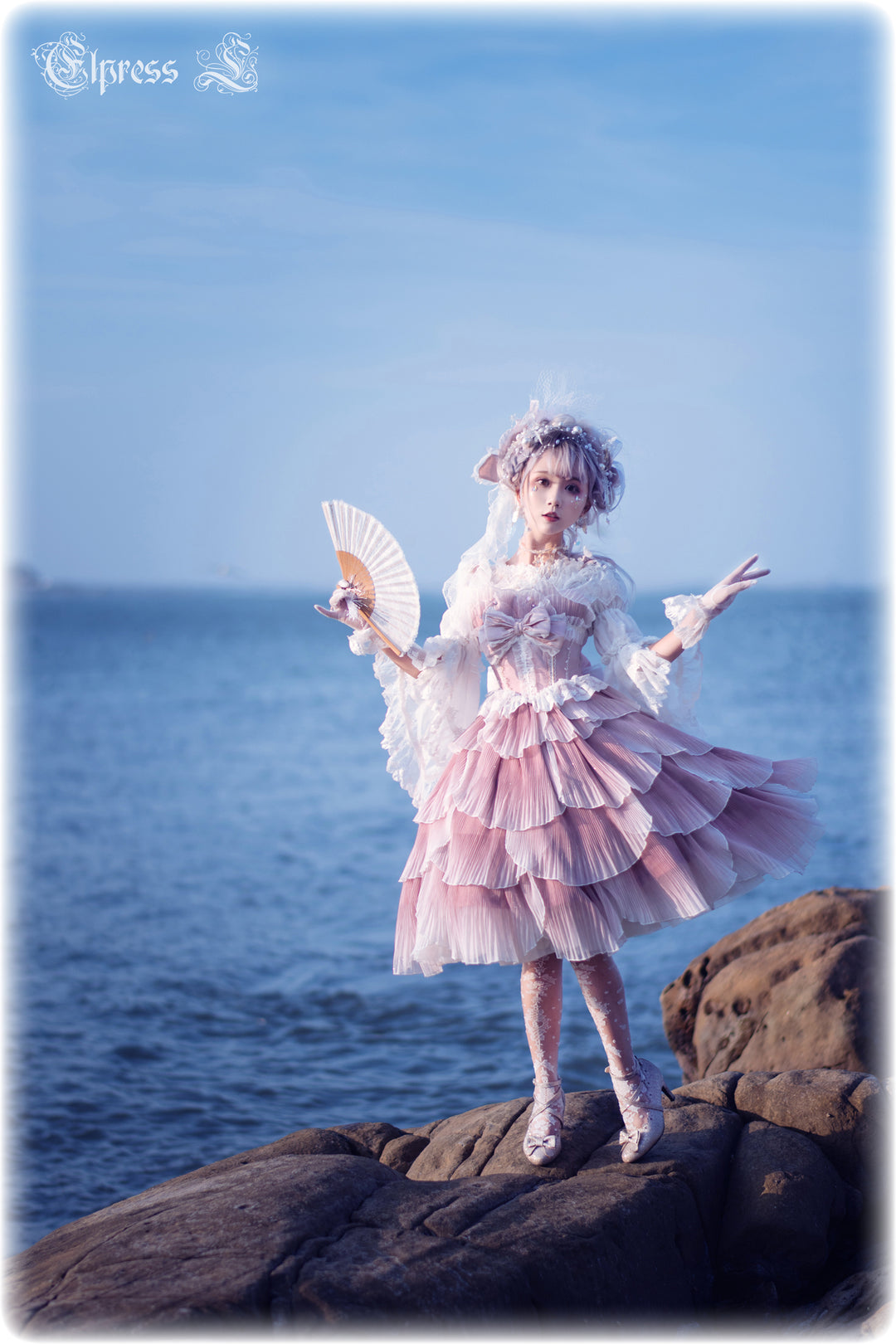 Elpress L~Fish Scale~Elegant Lolita JSK   