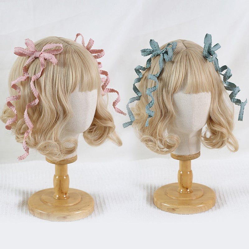 Xiaogui - Sweet Lolita Spiral cos Headdress Other Volor (single one please leave a message)