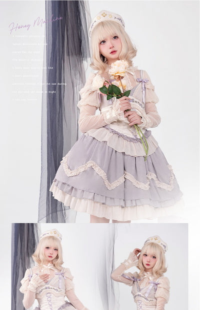 Honey Machine~Casual Sweet Lolita Inner Blouse Multicolors   