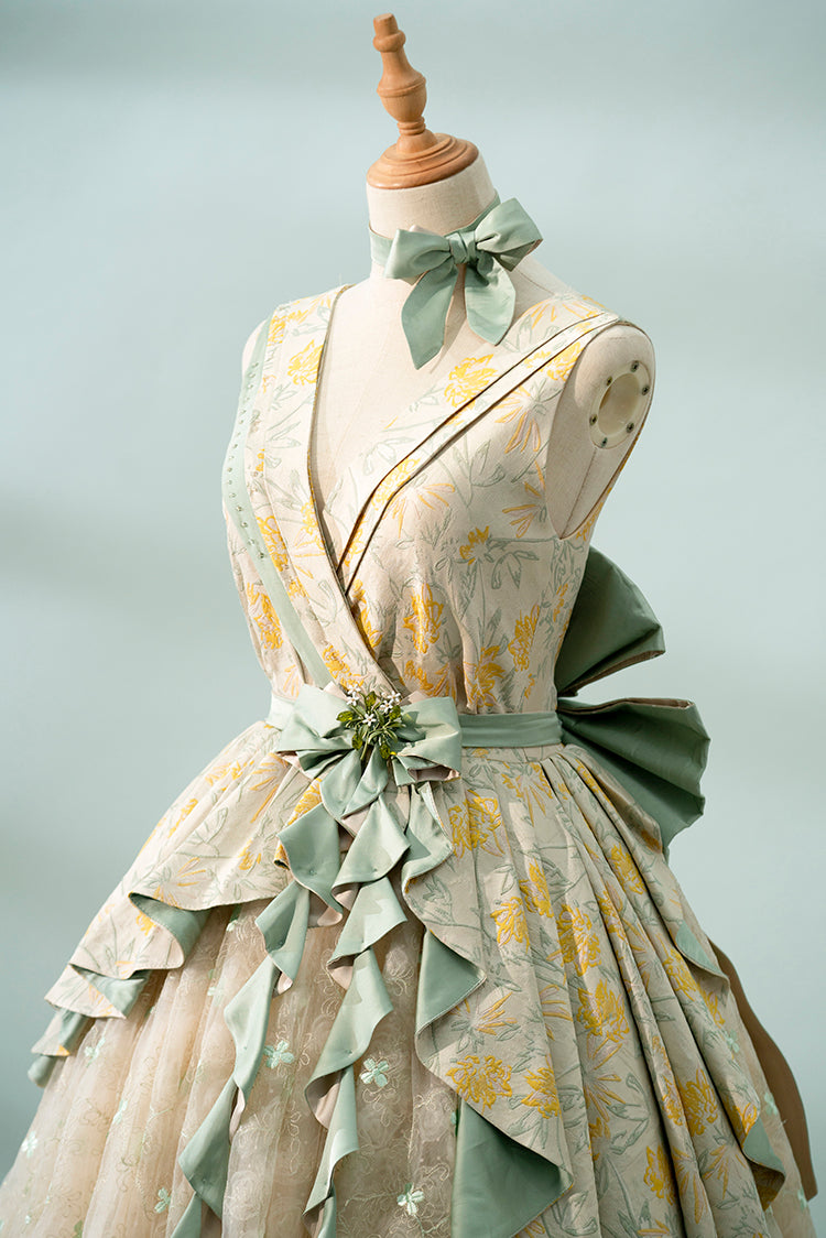Fantastic Wind ~ Resurrection~Elegant Embroidery Lolita JSK Set   