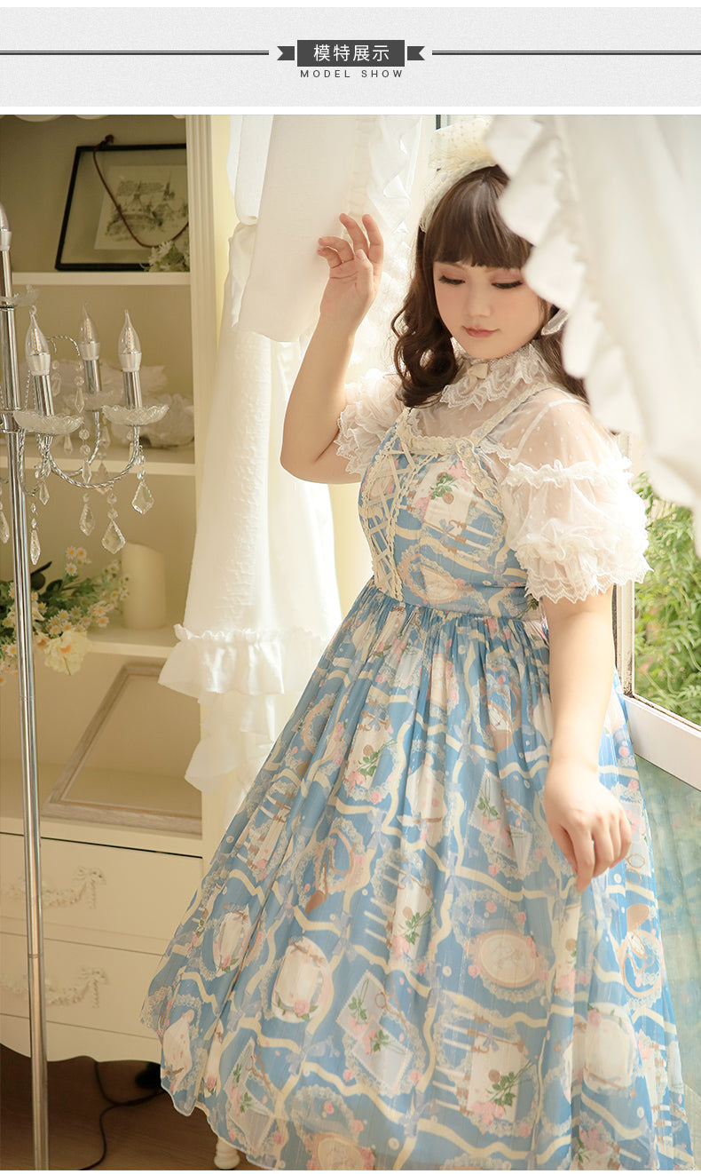 NanShengGe ~Sweet Lolita Short Sleeve Blouse   