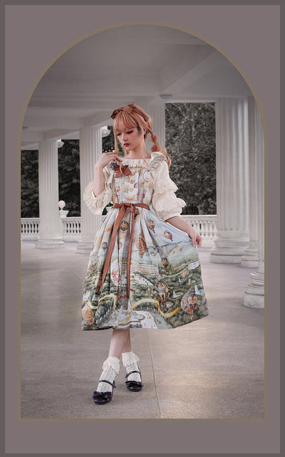 Balladeer~Versailles Classic Lolita JSK Dress   