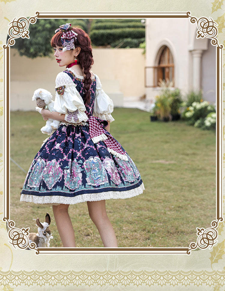 Classical Puppets~Classical Doll~Kawaii Lolita Casual Dress   