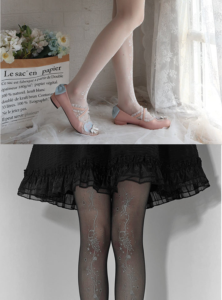 Roji roji~Japanese Style Lolita Tights   