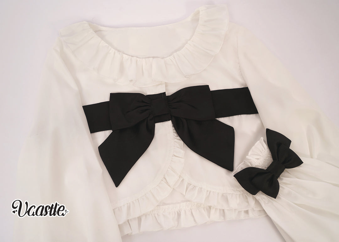 (Buy for me) Vcastle~Daylight Gift Box~Sweet Lolita Sunscreen Bolero S black 