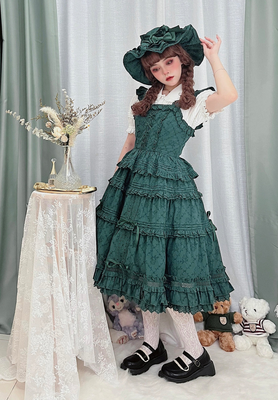 Little Dipper~Gone with the Wind~Lolita Bow Corset Multicolors   