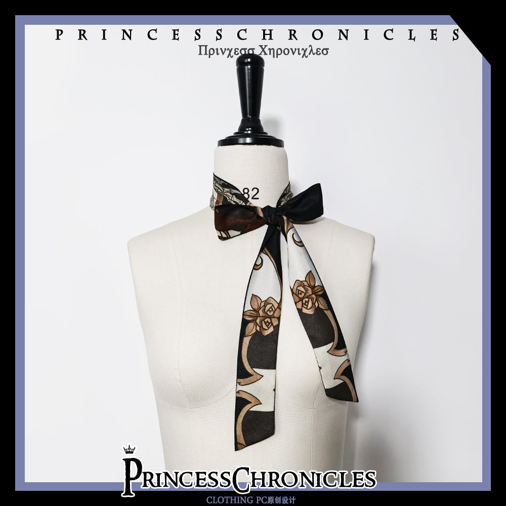 Princess Chronicles - Night Instructions - Ouji Lolita Printing Hairband black