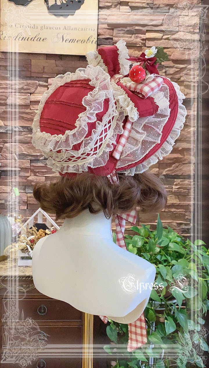 Elpress L~Country Lolita Strawberry BNT KC Choker Accessory   