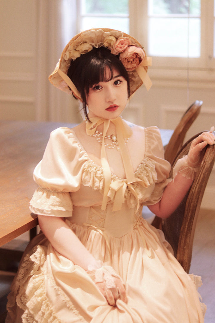 (Buyforme) Sweet Wood~ CLA Vintage French Lolita OP Dress   