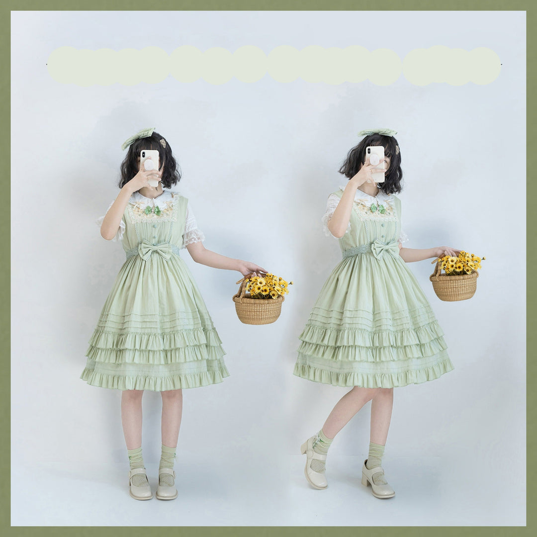 Strawberry Witch~Nelly Girl ~Summer Lolita JSK Dress   