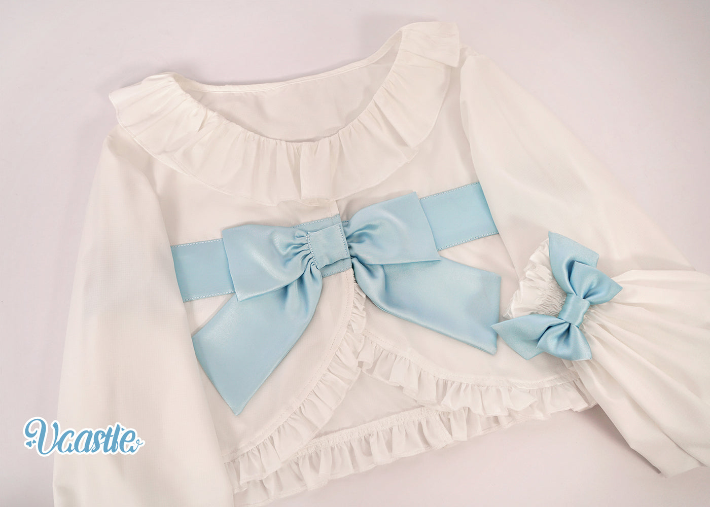 (Buy for me) Vcastle~Daylight Gift Box~Sweet Lolita Sunscreen Bolero S blue 