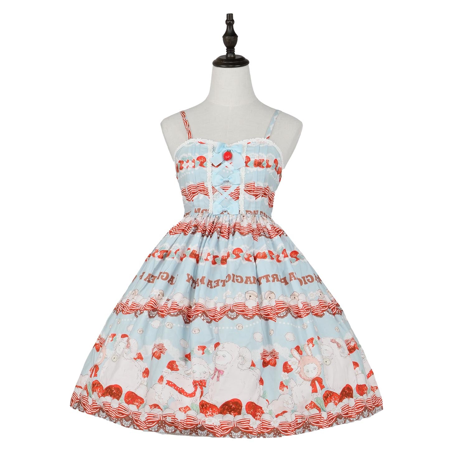 Magic Tea Party - Berry Sheep - Strawberry Lolita JSK S light blue