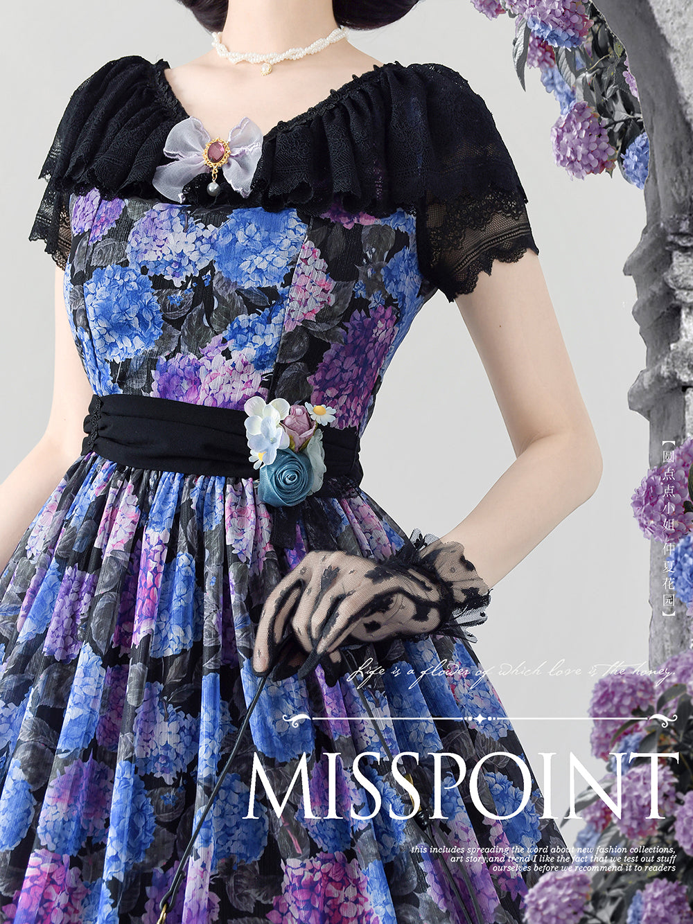 Miss Point~Midsummer Garden~Delicate Lolita Accessories   