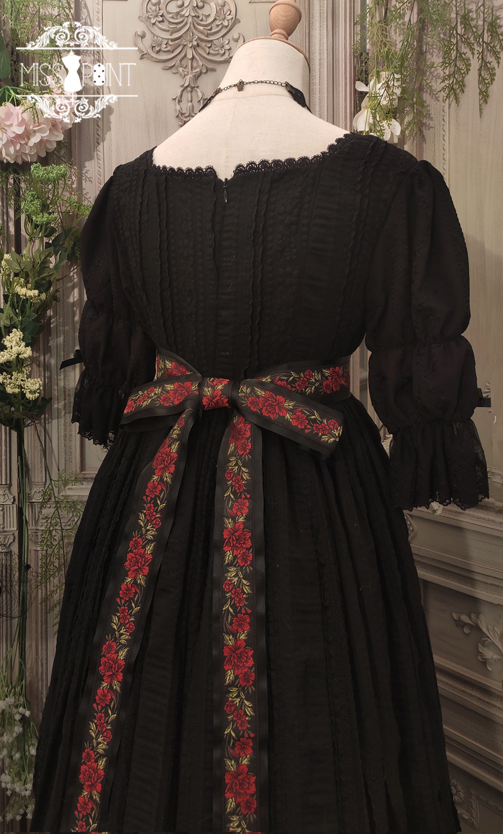 Miss Point~The Sally Gardens~Multicolors Ribbon Lolita Sash 8496:91362