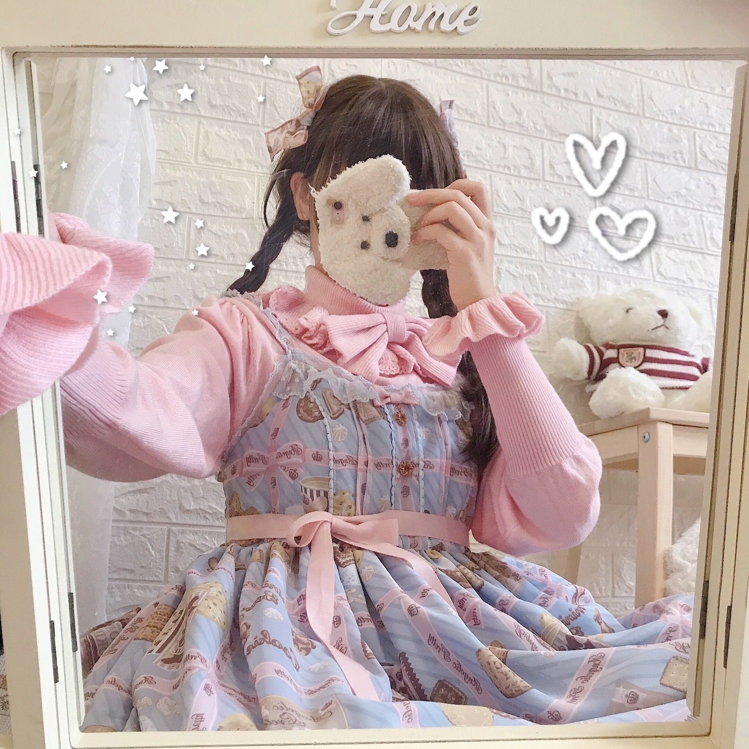 (BuyForMe) PPX STUDIO~Sweet Lolita Woolen Sweater Multicolors 6932:74830