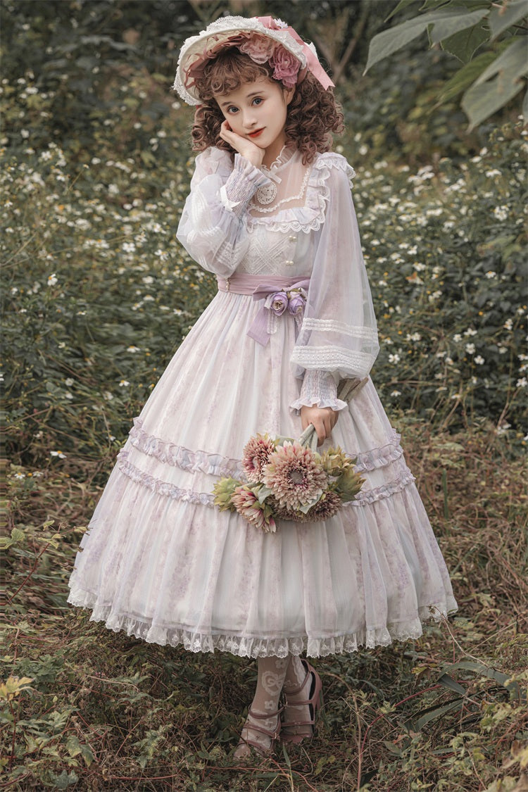 Letters from Unknown Star - Unknown Star - Winter Elegant Lolita Dress dress S