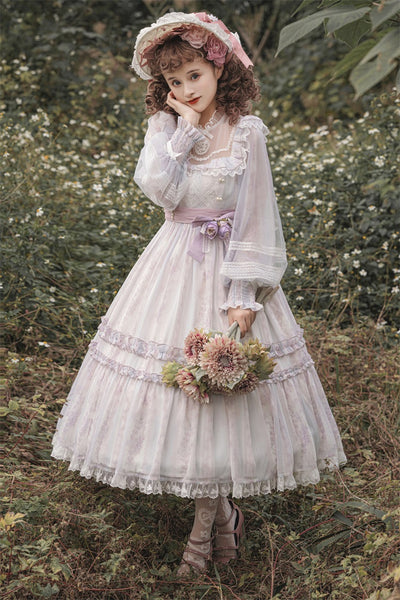 Letters from Unknown Star~Unknown Star~Winter Elegant Lolita Dress dress S 