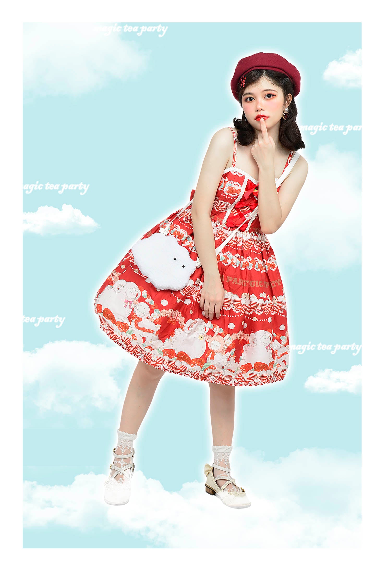 Magic Tea Party - Berry Sheep - Strawberry Lolita JSK