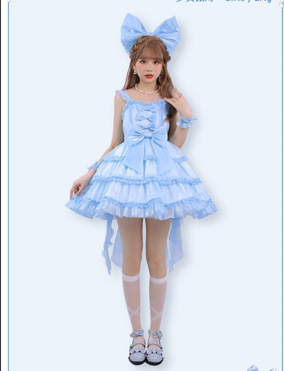 Alice Girl~Girls Party~Bowknot Sweet Lolita Headdress   
