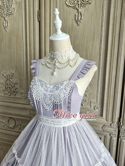 Alice Girl~Camellia Blooms~Elegant Lolita JSK Dress   