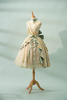 Fantastic Wind ~ Resurrection~Elegant Embroidery Lolita JSK Set S dress 