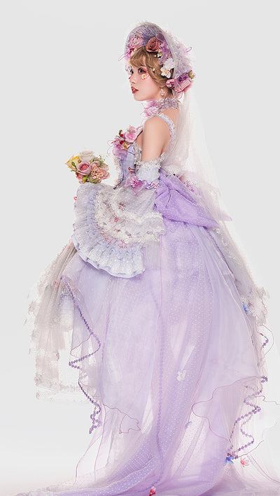 Youpairui~Sylph~Classic Lolita Tea Party Jumper Dress   