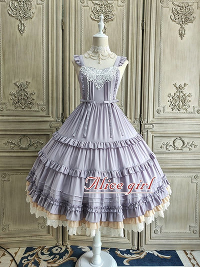Alice Girl~Camellia Blooms~Elegant Lolita JSK Dress   