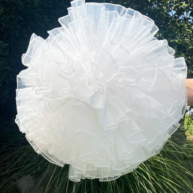 Flower Fieldhappy Event - Lolita White A-Line Shape Petticoat