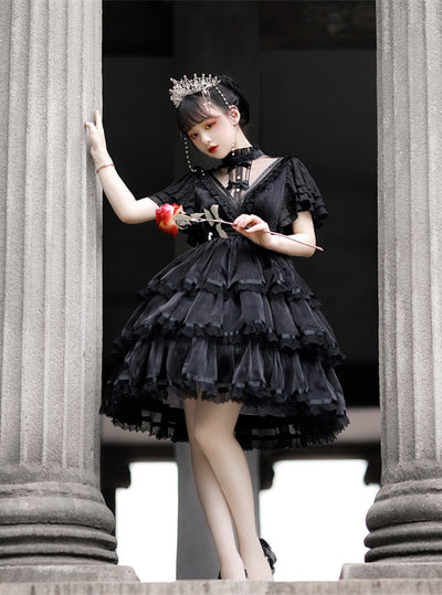 Your Princess~Castle Night~Dark Themed Gothic Lolita OP   
