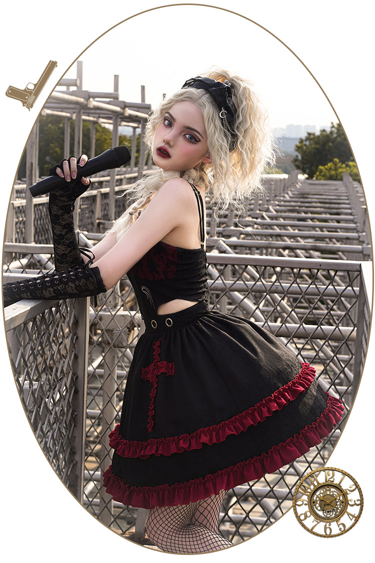 With PUJI - Judgment Day - Sexy Gothic Lolita JSK