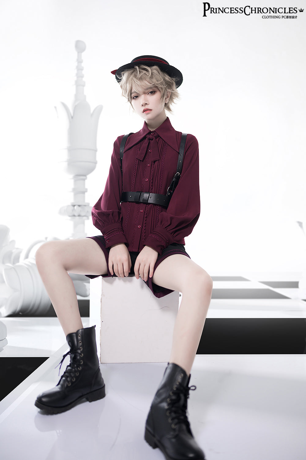 Princess Chronicles - Retro Ouji Lolita Blouse Multicolors