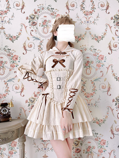 Alice Girl~Gothic Lolita Jumper Dress~The Hunter JSK Multicolor   