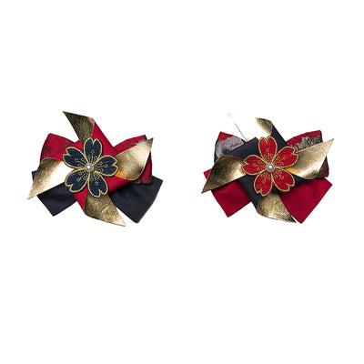 Youruipai - Japanese Wa Lolita Tea Party Red Dress (L M S) 2370:38061