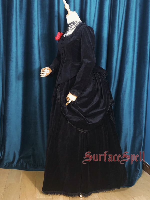 Surface Spell~Twilight Manor~Gothic Lolita Jacket Winter Suit   