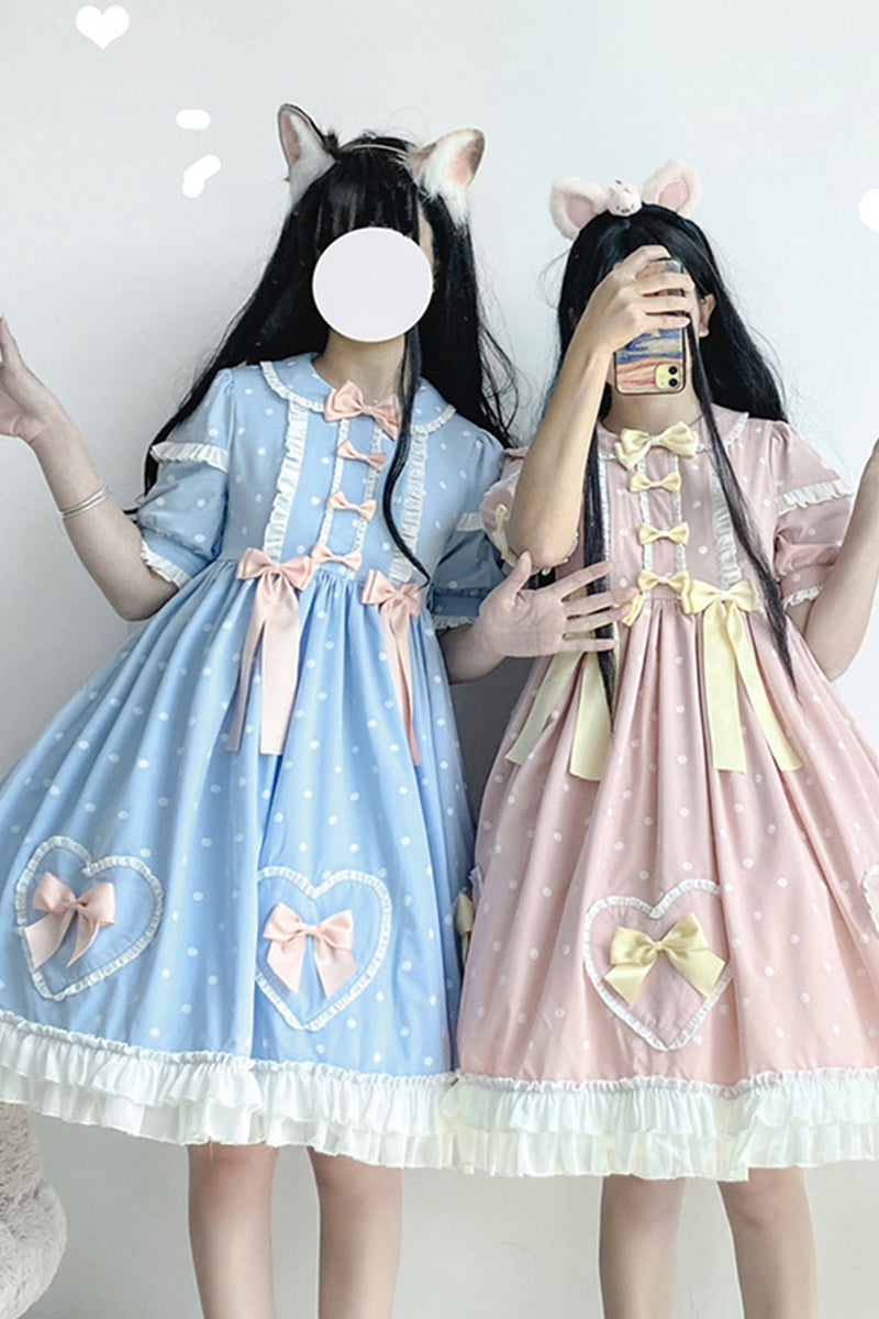 (Buyforme) Yucele~Plus Size Casual Lolita Princess Style OP Dress   