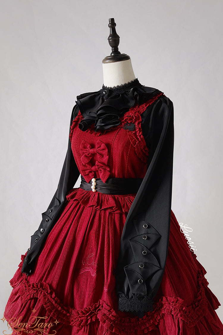 Sentaro~Dark Forest~Elegant Baroque Lolita Blouse 146:66359